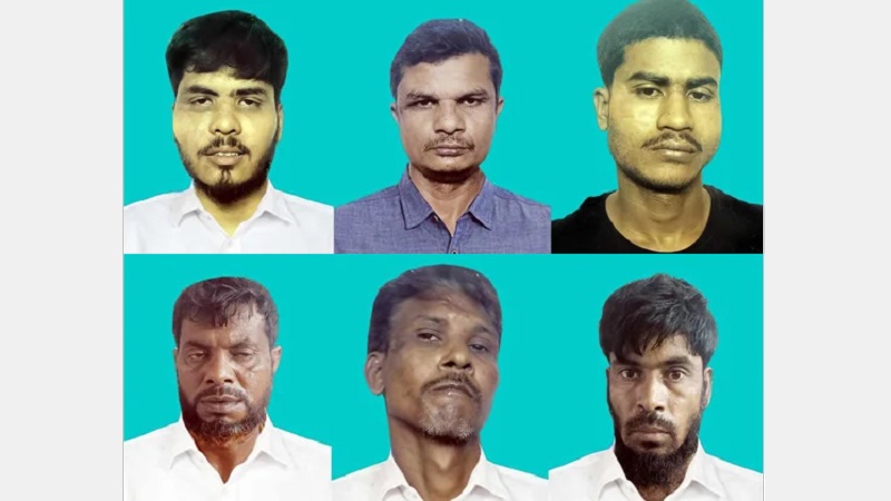 লেফটেন্যান্ট তানজিম হত্যায় আটক ৬