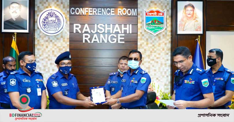রাজশাহী রেঞ্জে শ্রেষ্ঠ ইউনিট বগুড়া জেলা পুলিশ