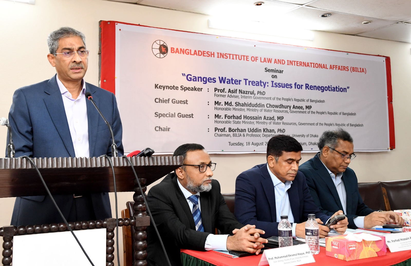 দেশের স্বার্থে ফারাক্কা চুক্তি নবায়ন: পানিসম্পদ মন্ত্রী