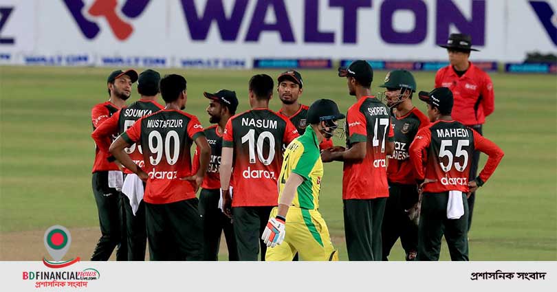প্রথম টি-টোয়েন্টিতে ২৩ রানে অস্ট্রেলিয়াকে হারাল বাংলাদেশ