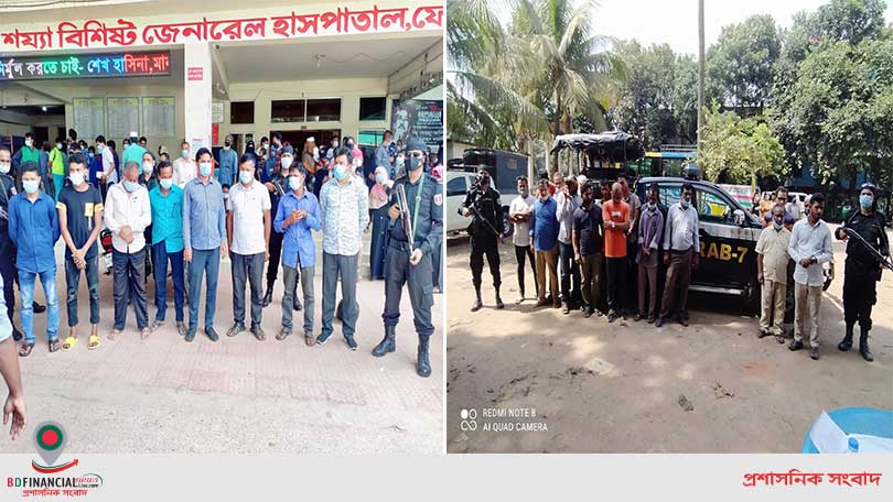 র্যাব-৭ এর অভিযানে দালাল ও প্রতারক চক্রের ৩৪ সদস্যকে জরিমানা ও বিভিন্ন মেয়াদে কারাদন্ড প্রদান