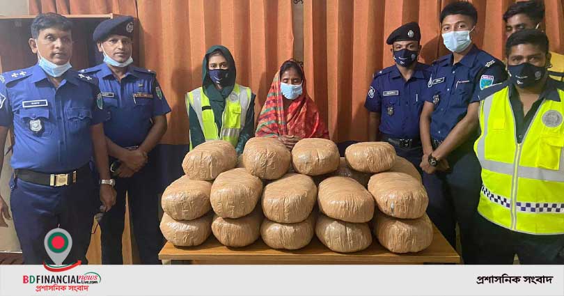 মাধবপুরে পৃথক অভিযানে ৫৬ কেজি  গাঁজাসহ গ্রেফতার ২