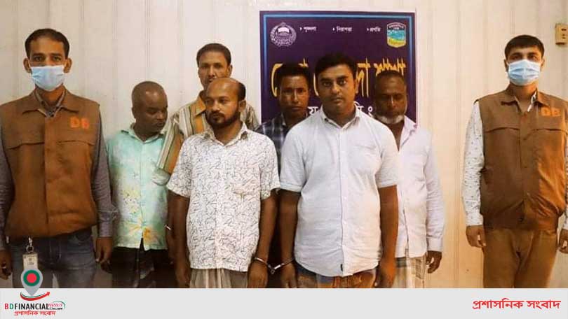 ময়মনসিংহ ডিবি’র অভিযানে ৬ জুয়াড়ী গ্রেফতার