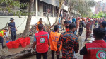 বিমান বিধ্বস্তের ঘটনায় রেড ক্রিসেন্টের জরুরি মানবিক সহায়তা