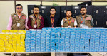 শাহজালালে ৩ যাত্রীর ব্যাগ থেকে ৬৩১ কার্টন সিগারেট আটক