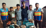 ছাতকে চোর চক্রের ৪ সদস্য গ্রেপ্তার