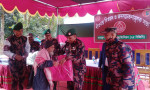 বিজয়নগরে শীতার্ত মানুষের পাশে বিজিবি