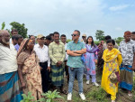 ফরিদপুর সদর উপজেলার নর্থ চ্যানেল ইউনিয়নে জেলা প্রশাসকের নেতৃত্বে দিনব্যাপী বিভিন্ন উন্নয়ন, জনসচেতনতামূলক ও জনকল্যাণমূলক কর্মসূচি অনুষ্ঠিত