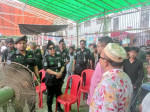 পশুর হাট পরিদর্শন এবং ঈদযাত্রা নিবির্ঘ্ন করতে বিশেষ নিরাপত্তা ব্যবস্থা জোরদার করেছে র‌্যাব-১০