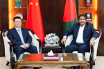 মাননীয় প্রধানমন্ত্রীর প্রতিরক্ষা উপদেষ্টার সঙ্গে চীনের রাষ্ট্রদূতের সৌজন্য সাক্ষাৎ