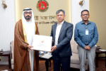 স্বরাষ্ট্রমন্ত্রীর সঙ্গে সংযুক্ত আরব আমিরাতের রাষ্ট্রদূতের সৌজন্য সাক্ষাৎ