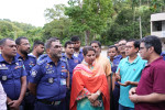 জেলা প্রশাসক চট্টগ্রাম কর্তৃক সীতাকুণ্ড উপজেলার চন্দ্রনাথ ধামের ভৈরব মন্দির ও ব্যাসকুন্ড পরিদর্শন