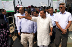 যাত্রীসেবার খোঁজে ইলিশা ঘাটে নৌপ্রতিমন্ত্রী